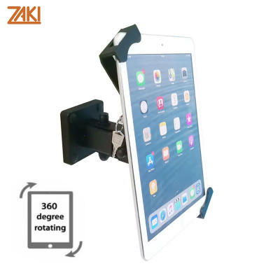 Giá đỡ cho iPad/Tablet có khoá treo tường kích thước 7-13" - Zaki ZK81 (Đen) - Hàng Chính Hãng