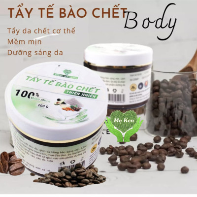 TẨY TẾ BÀO CHẾT LÁNG MỊN BODY MẸ KEN-Hũ 200ml