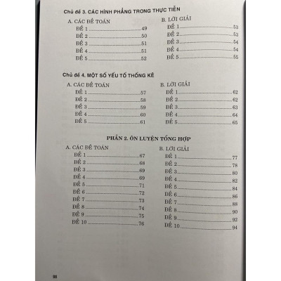Sách - Ôn tập - kiểm tra nâng cao và phát triển năng lực Toán 6 tập 1