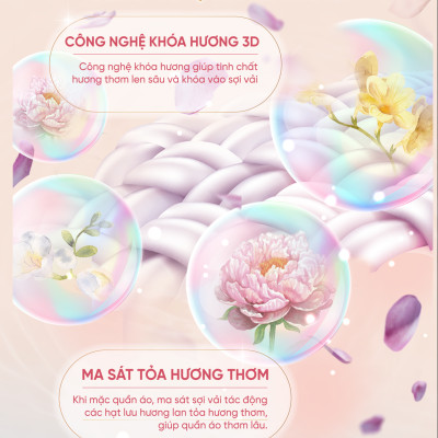 Viên giặt xả Mao Bao - Chống mạt và kháng khuẩn 10g*25 viên (Hương lan nam phi và tuyết tùng)