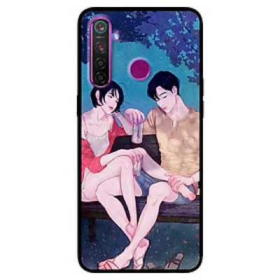 Ốp lưng dành cho Realme 6i mẫu Cặp Đôi Chill