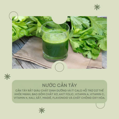 Bột cần tây nguyên chất sấy lạnh 