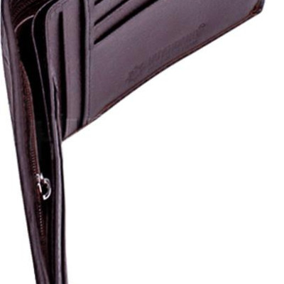 Ví Nam Huy Hoàng HT2407 (10 x 12.5 cm) - Nâu Đỏ