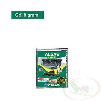 Thức ăn cá Prodac Algae Wafers tầng đáy viên tảo chìm bể cá pleco tép thủy sinh cảnh