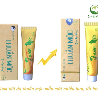 Kem bôi da Thuần Mộc Thanh Mộc Hương Mẫu Mới Tặng Kèm 1 Gói Dầu Gội Thảo Dược Thanh Mộc Hương