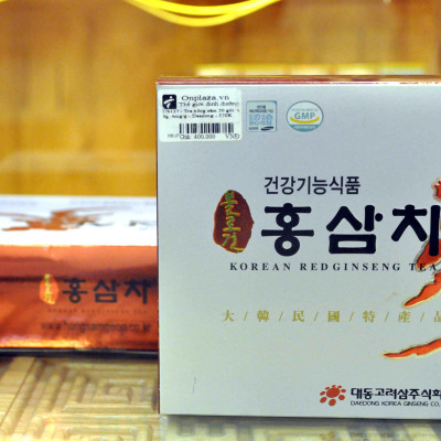 Trà hồng sâm 50 gói x 3g, 4mg/g – Daedong NS127