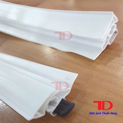 Ron tủ lạnh loại gài, Gioăng cài, Zoăng tủ lạnh cài 1.8m, ron tủ lạnh 1.8m, Điện lạnh Thuận Dung