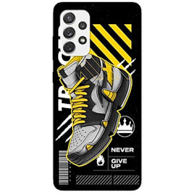 Ốp lưng dành cho Samsung A13 5G - A04s - A32 5G - A04 - A22 5G mẫu Giày Vàng Đen