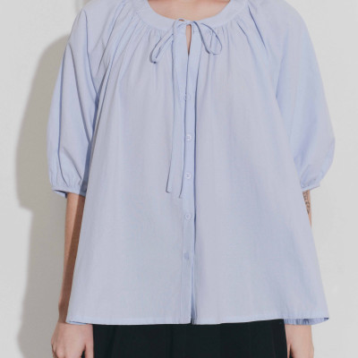 DOTTIE - Áo tay phồng rút nhún cổ - T1135