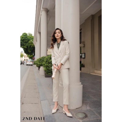 Quần suông ống đứng nữ kiểu 2NDDATE 2HTR002B