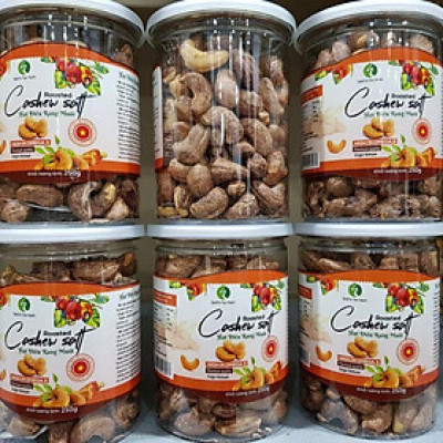 Hạt Điều vỏ lụa loại A Bình Phước (hũ 250gr)