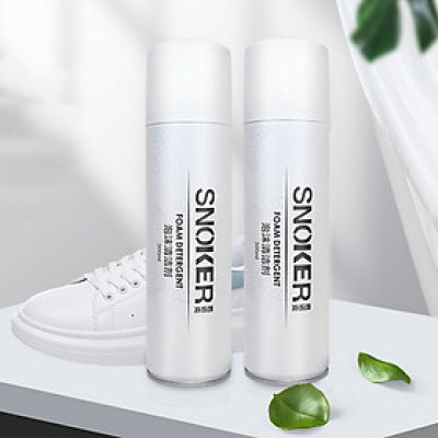 Chai Vệ Sinh Giày, Bình Xịt Bọt Tuyết Giặt Khô Giày Snoker Dung Dịch Vệ Sinh Giày Dép Snoker Cao Cấp