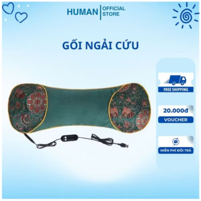 GỐI NGÃI CỨU XÔNG ĐIỆN CHO GIẤC NGỦ NGON CẢI THIỆN SỨC KHỎE CHO MỌI NGƯỜI 