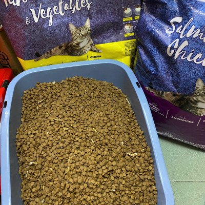 Túi chiết 1kg - Hạt Snappy Tom Mix Cá Cơm Dành Cho Mèo