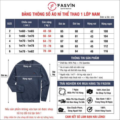 Áo thun dài tay nam Fasvin AD22544.HN chất vải thể thao mềm mại co giãn hàng đẹp chính hãng
