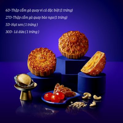 Hộp Bánh Trung Thu Givral Tết Đoàn Viên 1 (150gr)