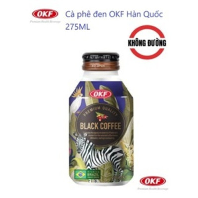 Cà phê đen OKF Hàn Quốc 275ML x 20chai