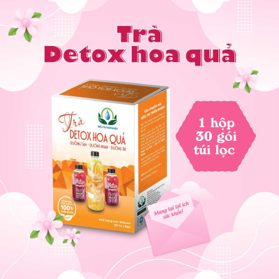 Trà Detox Hoa Quả Hộp 30 Gói Túi Lọc Của Siêu Thị Thiên Nhiên