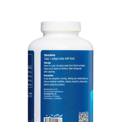 VIÊN UỐNG DẦU CÁ BỔ SUNG OMEGA HỖ TRỢ TIM MẠCH LAC TRIMAX OMEGA FISH OIL (120 VIÊN)