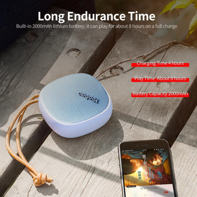 Loa Bluetooth Yoobao âm thanh nổi không dây siêu trầm(Đỏ)