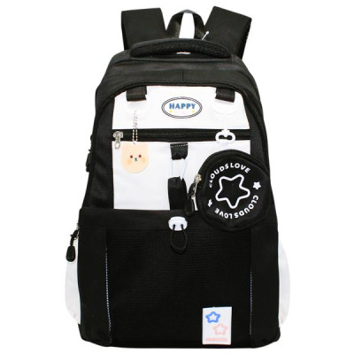 Ba Lô Thời Trang Kèm Gấu Bông - Baoding Yunxi 3-009 - Màu Đen