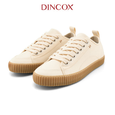 Giày Sneaker Vải Unisex DINCOX D27 Đơn Giản Hiện Đại White