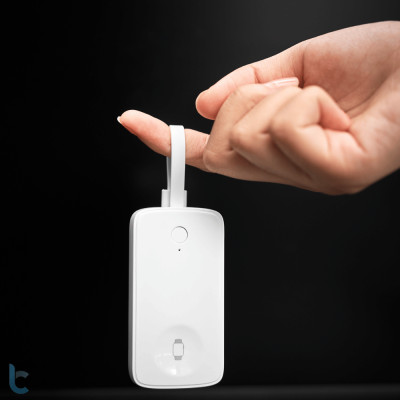 Sạc Không Dây Wi WU Ark 2 in 1 Wi-M22 Dùng Cho Đồng Hồ Apple và Thiết Bị Type-C - Hàng Chính Hãng