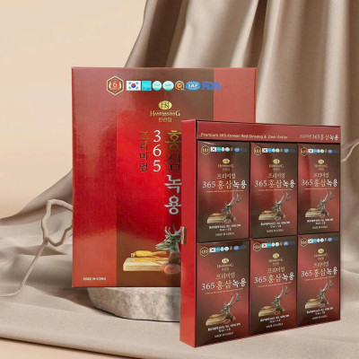 Nước hồng sâm nhung hươu linh chi hộp 70ml * 30 gói - Sức khỏe từ thiên nhiên