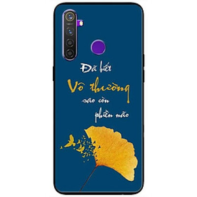 Ốp lưng dành cho Realme 6i mẫu Chiếc Lá Vô Thường