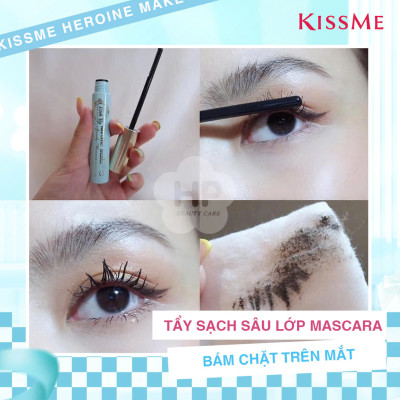 Tẩy Trang Và Làm Sạch Nhanh Làn Mi Kissme Heroine Make Speedy Mascara Remover (6.6 mL)