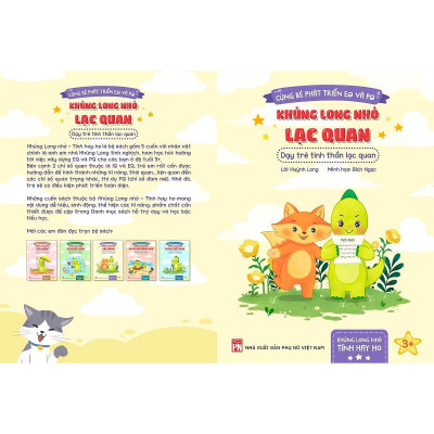 Sách - Cùng Bé Phát Triển EG Và PG - Khủng Long Nhỏ Lạc Quan - NXB Phụ Nữ