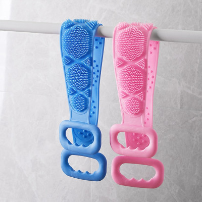 Đai Chà Lưng Silicon Massage Thư Giản Khi Tắm Dùng Cho Mọi Gia Đình - Giao Màu Ngẫu Nhiên