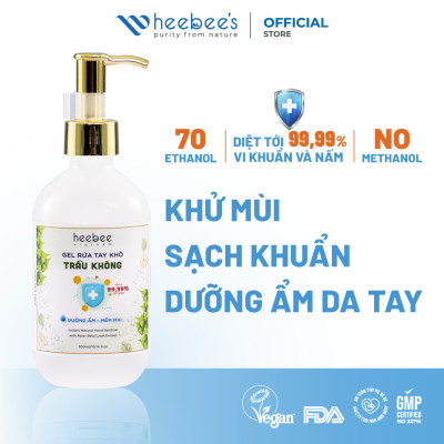 Gel Rửa Tay Khô Trầu Không Heebee
