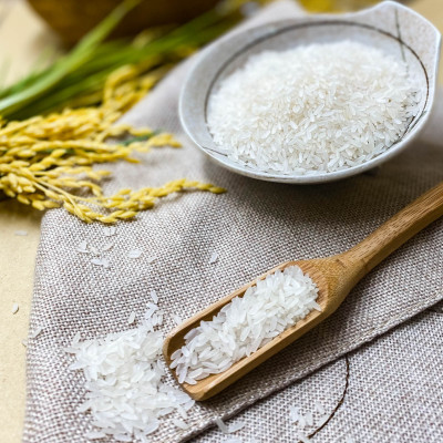 Gạo Hoa Lúa Xanh - Túi 2kg - Tơi xốp, mềm cơm, dẻo ít, thơm nhẹ