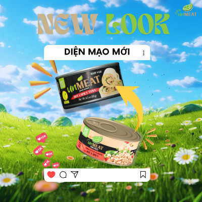 [Chay] Cá Ngừ Chay Xắt Lát Ngâm Dầu Cay 180g - Nhập Khẩu Từ Philippines