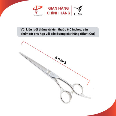 KÉO CẮT TÓC VIKO CB13/6.0 SIZE 6.0 INH HÀNG CHÍNH HÃNG