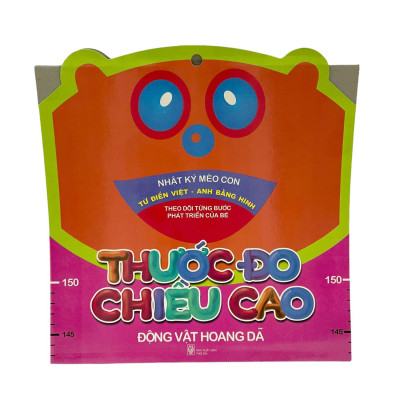 Thước Đo Chiều Cao - Động Vật Hoang Dã (Trí Việt)