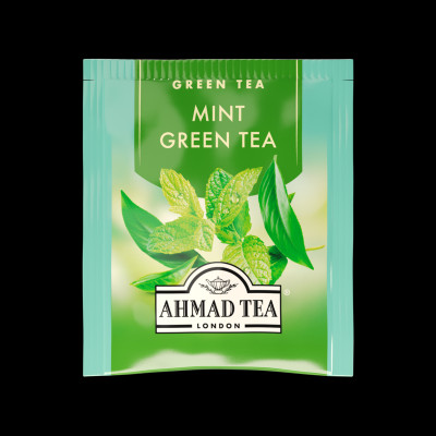 TRÀ XANH AHMAD ANH QUỐC - BẠC HÀ (40g) - Mint Mystique - Khách sạn, nhà hàng tiện dùng do có bao thiếc riêng