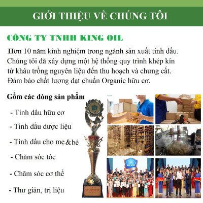 Tinh dầu Cam ngọt 100ml nguyên chất từ thiên nhiên, thơm phòng, xông phòng, đuổi muỗi, khử mùi - KingOil