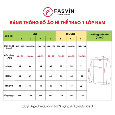 Áo thể thao nam Fasvin AD22517.HN chất Melanger vải mềm mại co giãn thoải mái.