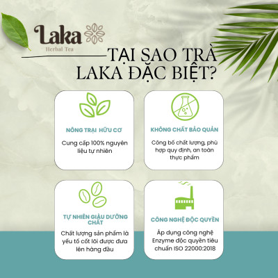 Trà Cà Phê Cascara LAKA Hộp 25 Gr, 100% quả cà phê chín mọng