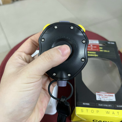 Đồng hồ bấm giây, bấm giờ CS- HS70W bộ nhớ 100LAP, đồng hồ đo hiệu suất công việc T THIEN TRUONG SPORT