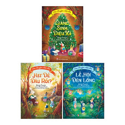 Combo Câu Chuyện Nhà Thỏ (3 Cuốn)