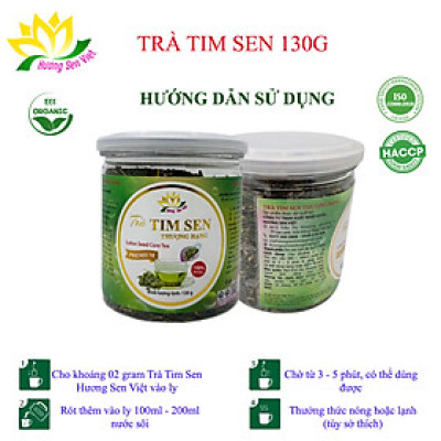 TRÀ TIM SEN HŨ 130G - HƯƠNG SEN VIỆT