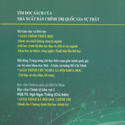Lôgic Học Biện Chứng Và Sự Phát Triển Của Khoa Học (Sách Chuyên Khảo) - PGS. TS. Lê Văn Đoán - (bìa mềm)