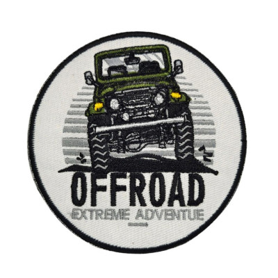 Patch xe địa hình Jeep_Off road_dã ngoại_phượt_dán quần áo _ba lô