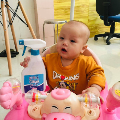 (COMBO) 2 Chai xịt Nước ion siêu kiềm CLEAN SHU! SHU! Khử khuẩn & Diệt virus bề mặt đồ dùng vật dụng từ Nhật Bản (500mL + 50mL)