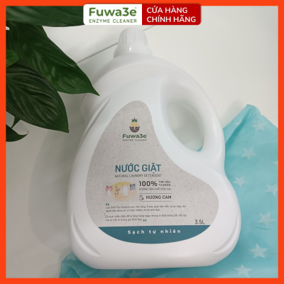 Nước giặt xả hữu cơ enzyme sinh học từ vỏ dứa Fuwa3e 3L