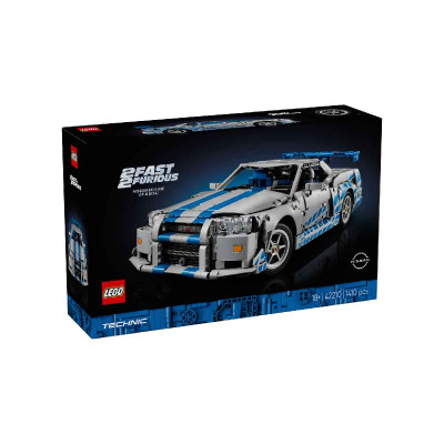 LEGO TECHNIC 42210 Đồ Chơi Lắp Ráp Xe Đua Nissan Skyline GT-R (R34) (1410 chi tiết)