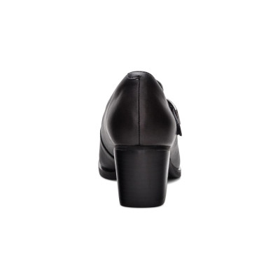 Giày cao gót sức khỏe nữ Aetrex Sara Black - Giày bít gót cao 6p, đế đệm giảm đau chân